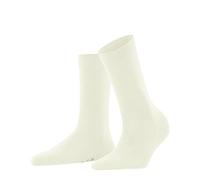 FALKE Women's Softmerino W So Wool Cotton Plain 1 Pair Socks, White Off-White 2040, 5.5-6.5
