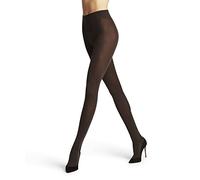 FALKE Women's Softmerino W Ti Wool Cotton Thick Plain 1 Pair Tights, Brown Dark 5239, L