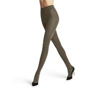 FALKE Women's Softmerino W Ti Wool Cotton Thick Plain 1 Pair Tights, Brown Shitake 5182, S
