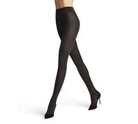FALKE Women's Softmerino W Ti Wool Cotton Thick Plain 1 Pair Tights, Grey Anthracite Melange 3089, S-M