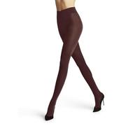 FALKE Womens Softmerino W Wool Cotton Thick Plain Tights, Brown Cayenne 5950, 10-12 UK