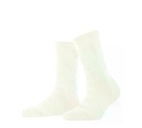 FALKE Women's Sparkle Stripes W So Wool Plain Socks 1 Pair, White Off-White 2040, 2.5-5