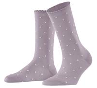 Falke Womens Spike Dot Socks - Silver Iris Lilac