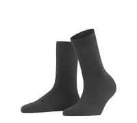 FALKE Women's Stabilizing Wool Everyday W So Merino Plain 1 Pair Socks, Grey Platinum 3903, 5.5-6.5