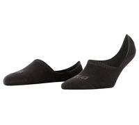 Falke Womens Step High Cut No Show Socks - Black