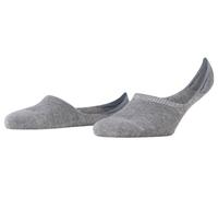 Falke Womens Step High Cut No Show Socks - Light Grey Marl