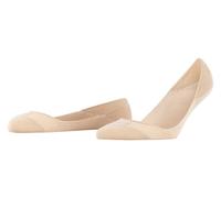 Falke Womens Step Medium Cut No Show Boxed Socks - Cream