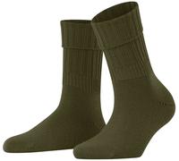 Falke Womens Striggings Rib Boot Socks - Artichoke Green