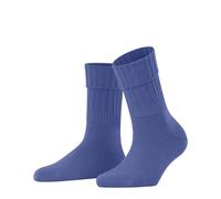 FALKE Women's Striggings Rib W So Wool Plain 1 Pair Socks, Blue Water 6550, 5.5-8