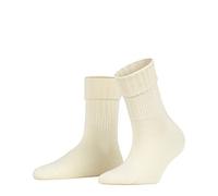 FALKE Women's Striggings Rib W So Wool Plain Socks 1 Pair, White Woolwhite 2069, 2.5-5