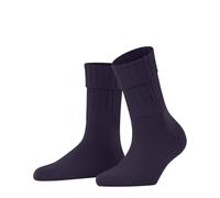 FALKE Women's Striggings Rib W So Wool Plain Socks, Red Wineberry 8761, 5.5-8