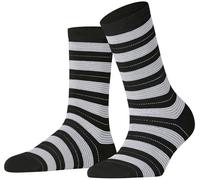 Falke Womens Stripe Uniform Socks - Black