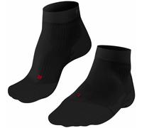 Falke Womens Tennis 4 Short Sneaker Socks - Black