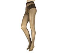 Falke Women's Tights - Glitter Shimmer Sheer Gold Silver 1 Pair 30 Denier Thick