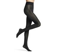 FALKE Women's Tights Pure Matt 50 DEN W Ti Semi Opaque Plain 1 Piece, Black 3009 Dovetail, S