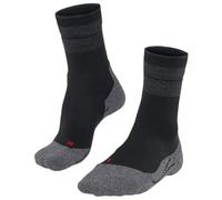 FALKE Women's TK Stabilizing W So Wool Thick Anti-Blister 1 Pair Hiking Socks, Black 3003, 2.5-3.5