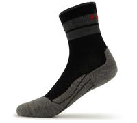 FALKE Women's TK Stabilizing W So Wool Thick Anti-Blister 1 Pair Hiking Socks, Black 3003, 4-5