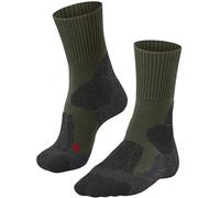 Falke Womens TK1 Adventure Trekking Socks - Olive Green