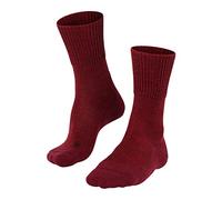 FALKE Women's TK1 Adventure Wool W So Breathable Thick Anti-Blister 1 Pair Hiking Socks, Red Scarlet 8280, 7-8