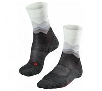 FALKE Women's TK2 Explore W So Wool Thick Anti-Blister 1 Pair Hiking Socks, Black 3002 Crest-O, 2.5-3.5