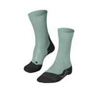 FALKE Women's TK2 Explore Cool W So Lyocell Functional Yarn Thick Anti-Blister 1 Pair Hiking Socks, Green Mint 7630, 5.5-6.5