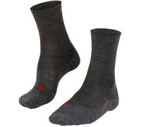 Falke Womens TK2 Explore Sensitive Trekking Socks - Asphalt Mel Grey