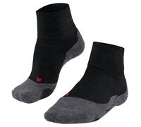 Falke Womens TK2 Explore Short Socks - Black Mix