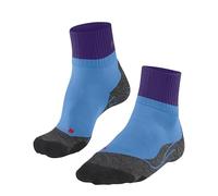 FALKE Women's TK2 Explore Short W Sso Wool Thick Anti-Blister Hiking Socks 1 Pair, Blue Note 6545, 5.5-6.5