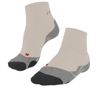 FALKE Women's TK2 Explore Short W Sso Wool Thick Anti-Blister Hiking Socks 1 Pair, Beige Natural 4200, 5.5-6.5