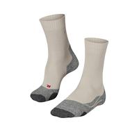 FALKE Women's TK2 Explore W So Wool Thick Anti-Blister 1 Pair Hiking Socks, Beige Natural 4200, 2.5-3.5