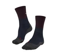 FALKE Women's TK2 Explore W So Wool Thick Anti-Blister 1 Pair Hiking Socks, Purple Azalea 8501, 4-5