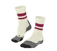 FALKE Women's TK2 Explore W So Wool Thick Anti-Blister Hiking Socks 1 Pair, White Woolwhite 2060, 7-8