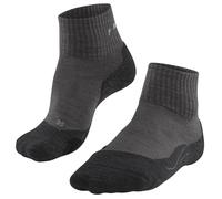 Falke Womens TK2 Explore Wool Short Socks - Smog Grey