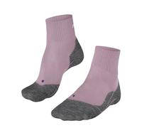 FALKE Women's TK5 Cool Short Hiking Socks Light Cushioning Anti Blister Thin Cooling Effect Low-Cut Vegan Quick-Drying Breathable Lyocell Functional Yarn 1 Pair