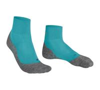 FALKE Women's TK5 Wander Cool Short W Sso Lyocell Functional Yarn Thin Anti-Blister 1 Pair Hiking Socks, Blue Turquoise 6206, 5.5-6.5
