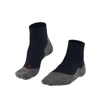 FALKE Women's TK5 Wander Short W Sso Wool Thin Anti-Blister 1 Pair Hiking Socks, Blue Marine 6121, 4-5