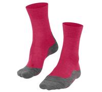 Falke Womens TK5 Wander Trekking Socks - Rose Pink/Grey