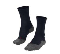 FALKE Women's TK5 Wander W So Wool Thin Anti-Blister 1 Pair Hiking Socks, Blue Marine 6120, 7-8