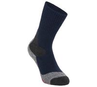 FALKE Women's TKX Expedition W So Wool Thick Anti-Blister 1 Pair Hiking Socks, Blue Marine 6120, 2.5-3.5
