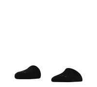 FALKE Women's Toe Sock W In Cotton No-Show Plain 1 Pair Liner Socks, Black 3009, ONESIZE