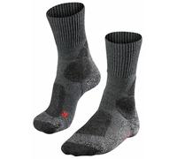 Falke Womens Trekking 1 Extra Strength Socks - Asphlat Melange Grey