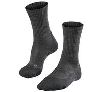Falke Womens Trekking 2 Medium Wool Socks - Smog Grey