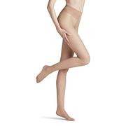 FALKE Women's Vitalize 20 DEN W Ti Sheer With Compression 1 Pair Tights, Skin colour Cocoon 4059, M
