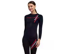 Falke Women's Warm Anniversary Round Neck Longsleeved Sports Functional Shirt Thermal Underwear for Mild to Cold Weather Breathable Quick-Drying Functional Yarn 1 Piece