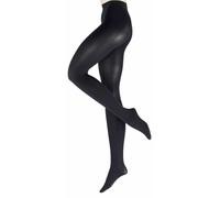 Falke Womens Warm Deluxe 80 Denier Opaque Matte Thermo Tights - Marine