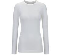 Falke Womens Warm Long Sleeved Tight Fit Shirt - White
