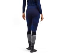 FALKE Women's Warm Long W Ti Functional Yarn Quick Dry 1 Piece Base Layer Bottom, Blue Space 6116, XS