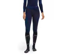 FALKE Women's Warm Trend Long W Ti Functional Yarn Quick Dry Base Layer Bottom 1 Piece, Blue Space 6116, XS