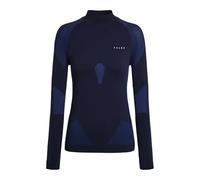 FALKE Women's Warm Turtleneck W L/s Sh Functional Yarn Quick Dry 1 Piece Base Layer Top, Blue Space 6116, M