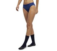 FALKE Women's Warm W Br Functional Yarn Quick Dry 1 Piece Base Layer Underwear, Blue Pond 6598 Trend, XL